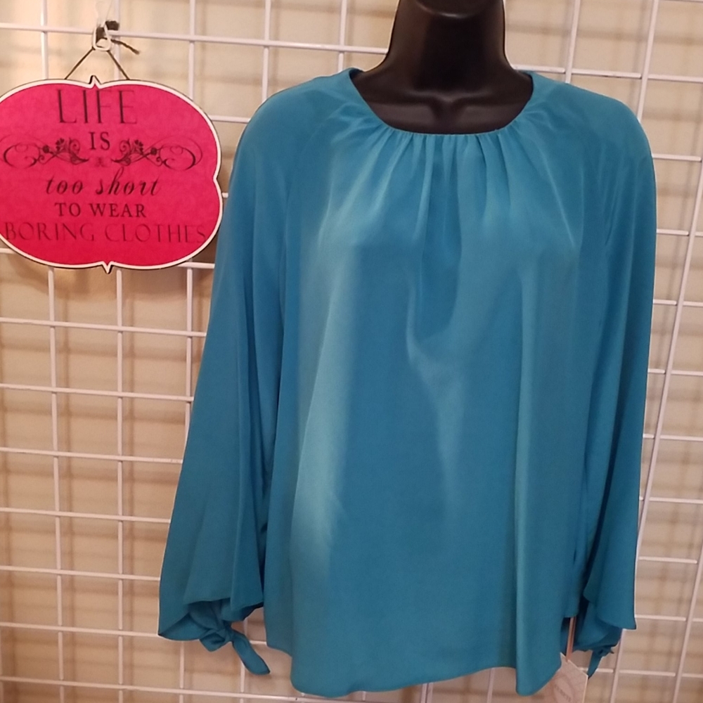 24" blouse 100% silk blouse,
